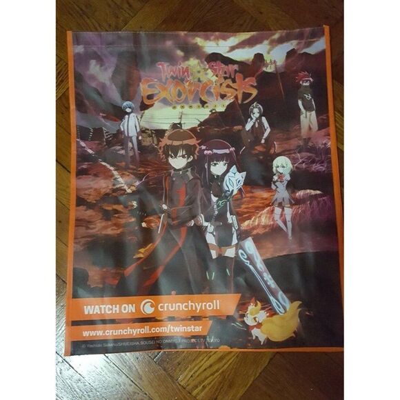 AX 17 2017 Anime Expo Twin Star Exorcists / Backpack Crunchyroll - Picture 1 of 2